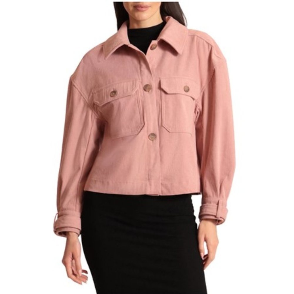 NWT-Avec les Filles x Anthropologie Relaxed Corduroy Shacket - XL